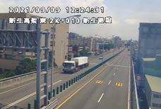 高公局_國道1號_高雄端_過港隧道交流道_2K_(S)