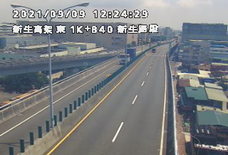 高公局_國道1號_高雄端_過港隧道交流道_1K_(N)